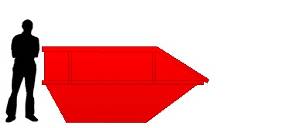 skip hire 8 cubic yard skip